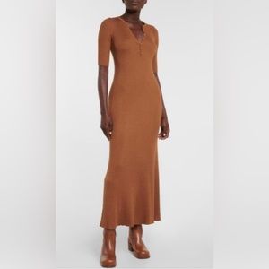 Final sale❗️ Forever 21 Women Dress, Burnt Orange Ribbed.  Size Medium.